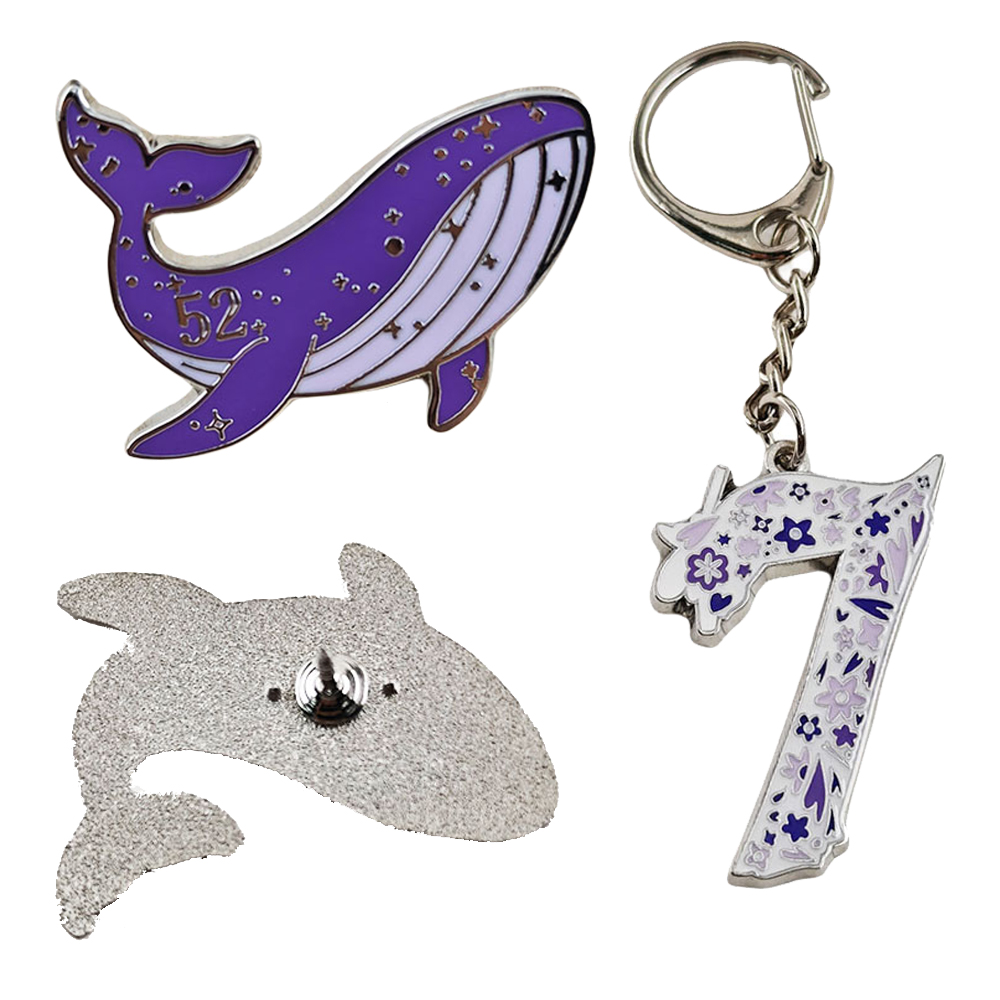 Embroidery Fish - Kpop ARMY 52 Hertz Lonely Whale