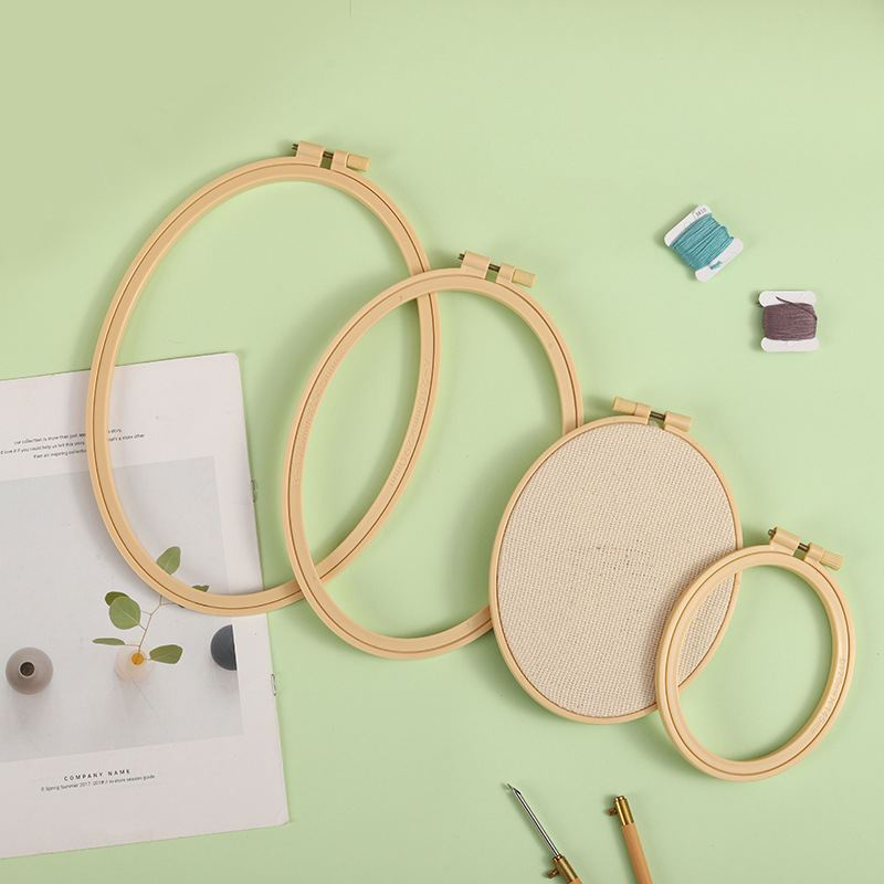 Embroidery Hoop Plastic - 1 szt. DIY Rama do haftu