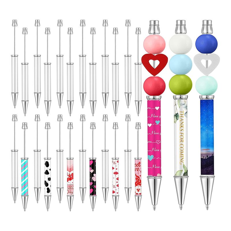 Transfer Pen Ink - Długopisy sublimacyjne z koralikami, metaliczne długopisy
