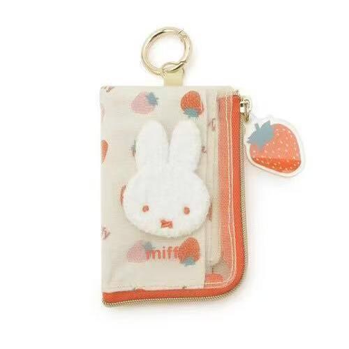 Embroidery Ring Sizes - Nowa Miffy Urocza Kreskówkowa Fioletowa Portmonetka
