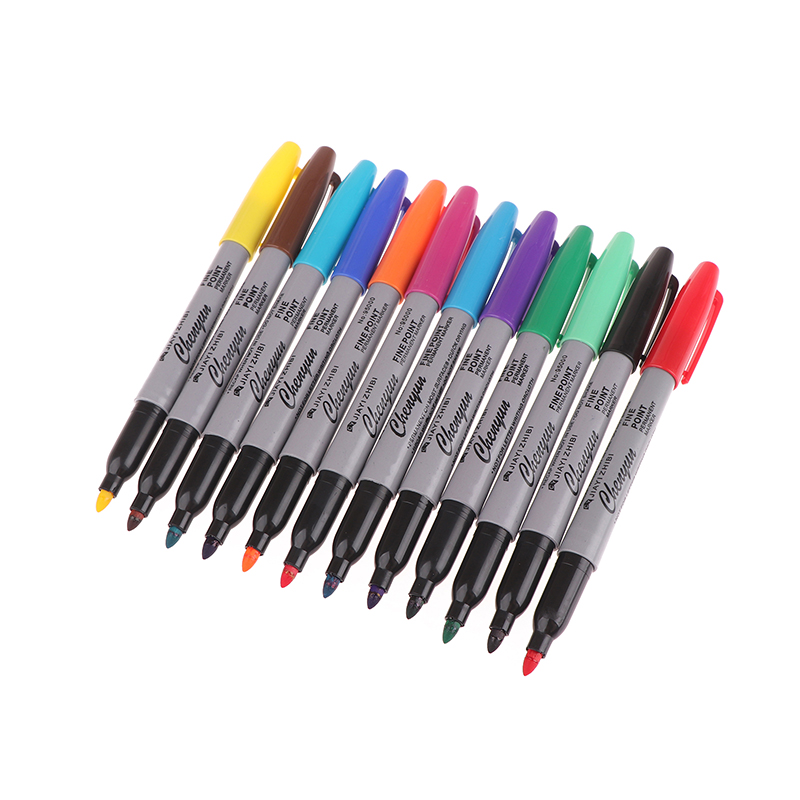 Transfer Pen Ink - 【6/12 szt. Zmazywalny marker do skóry