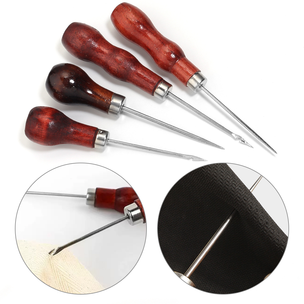 Punch Needle Handle - Szpilki z drewnianą rączką DIY do