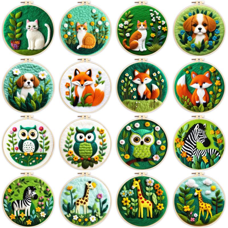 Zestaw startowy wełniane zesta – Embroidery For Beginners recenzja i cena