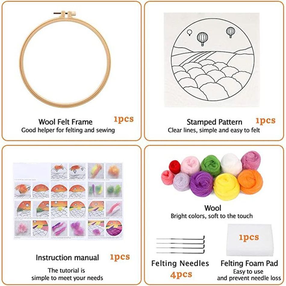 Zestaw startowy wełniane zesta – Embroidery For Beginners recenzja i cena