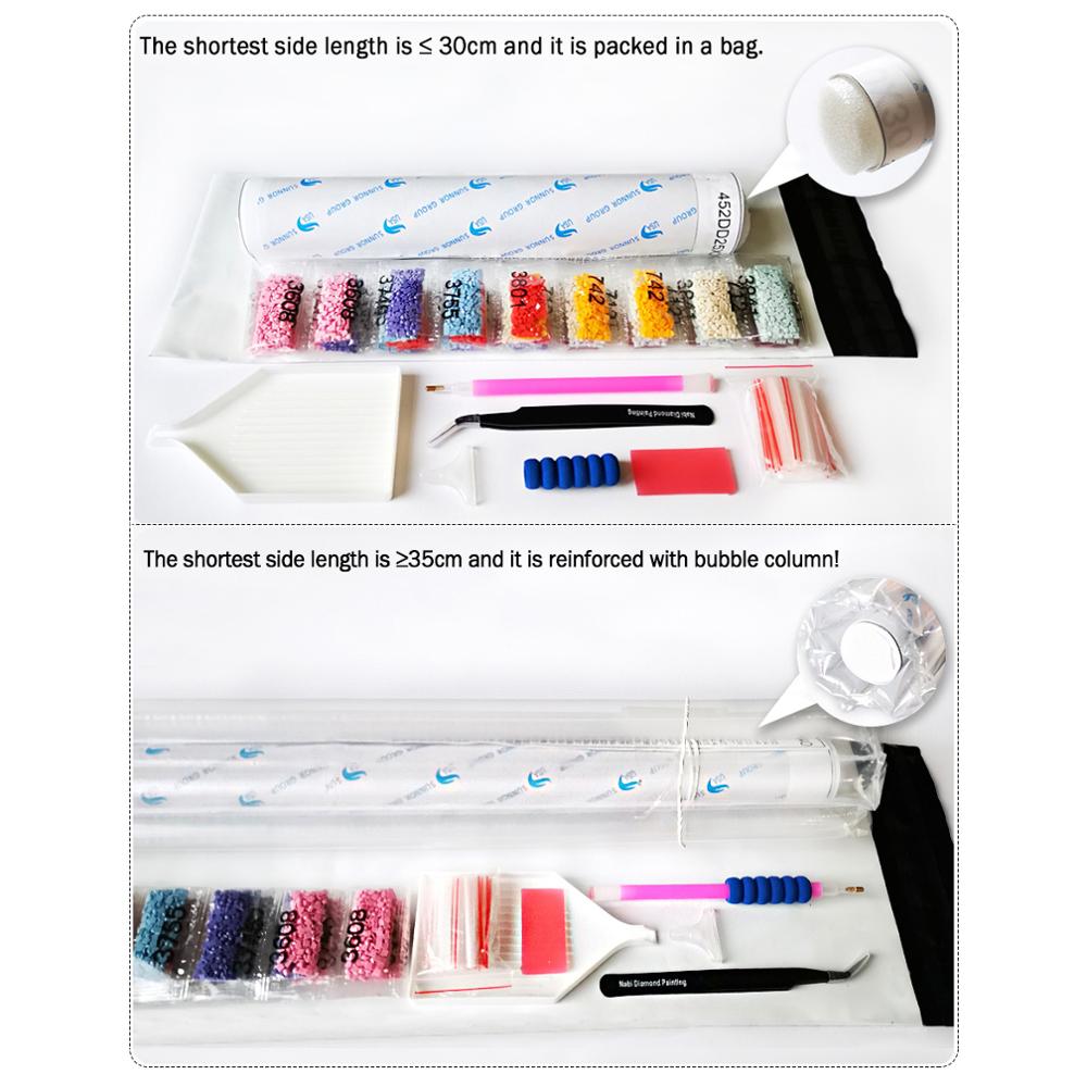 Pełny kwadrat diament 5D DIY d – Embroidery Kiss recenzja i cena