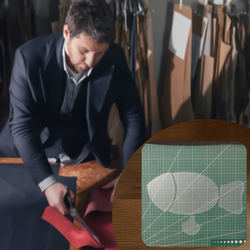 4 szt. Akrylowe szablony do pa – Embroidery Fish recenzja i cena