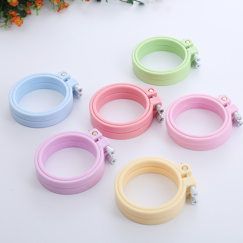 DIY plastikowe obręcze do haft – Embroidery Hoop Plastic recenzja i cena