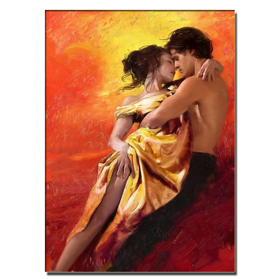 5D Diy Diamond Painting Couple – Embroidery Kiss recenzja i cena