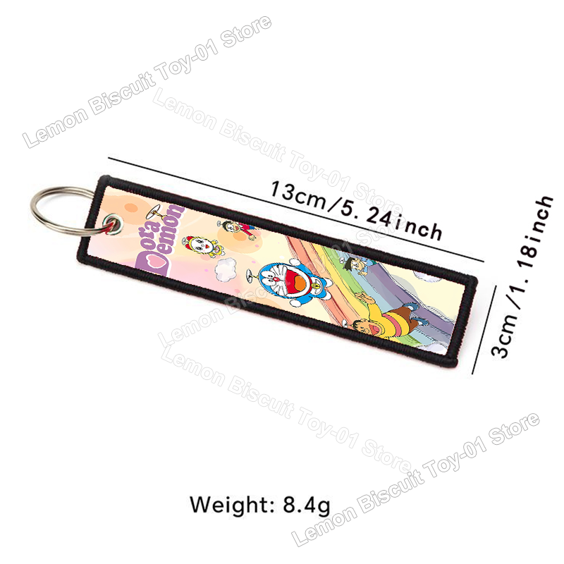 Breloczki z serii Doraemon, ha – Embroidery Gift Ideas recenzja i cena
