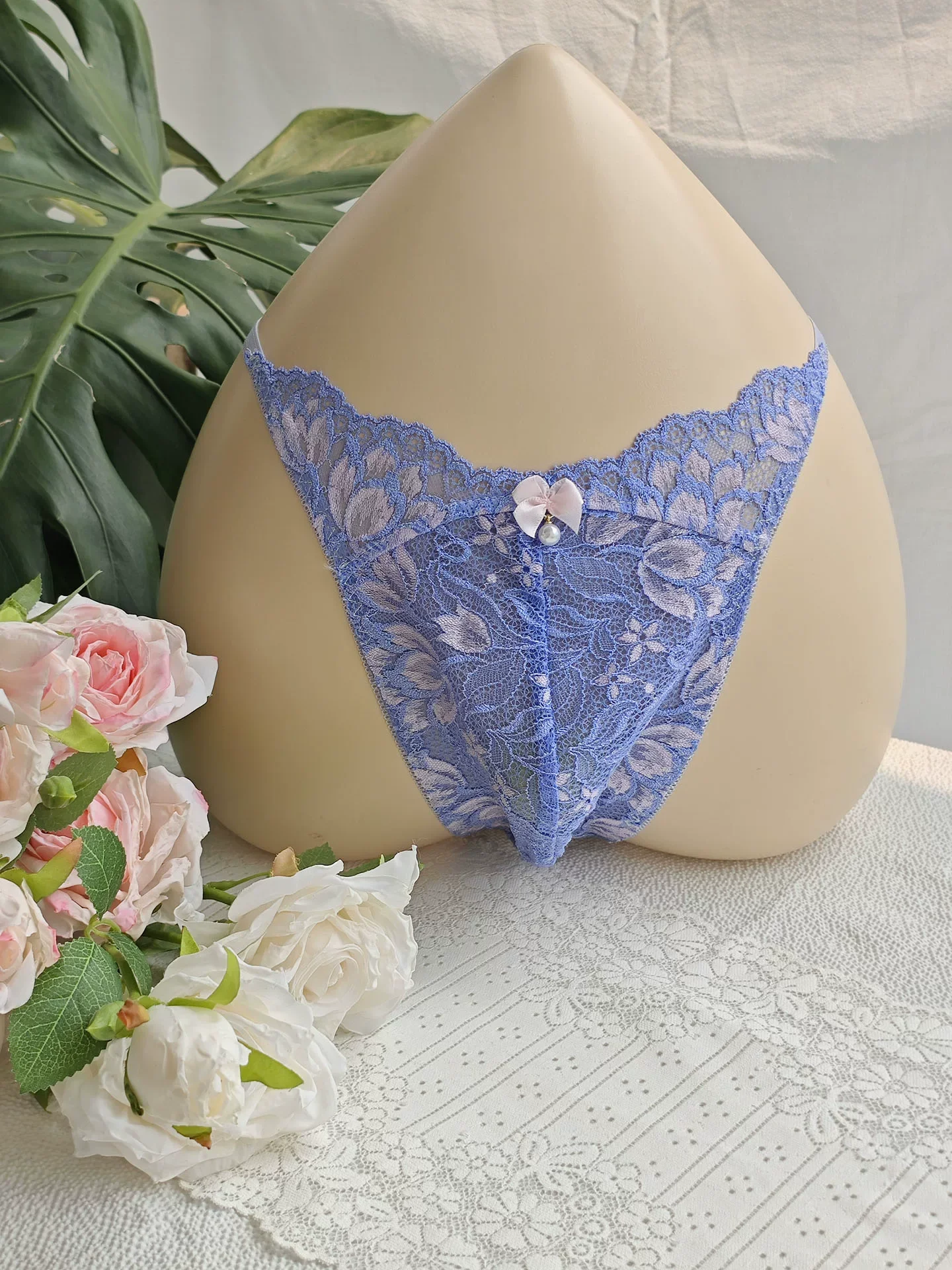 Czarne koronkowe męskie slipy  – Embroidery Gift Ideas recenzja i cena