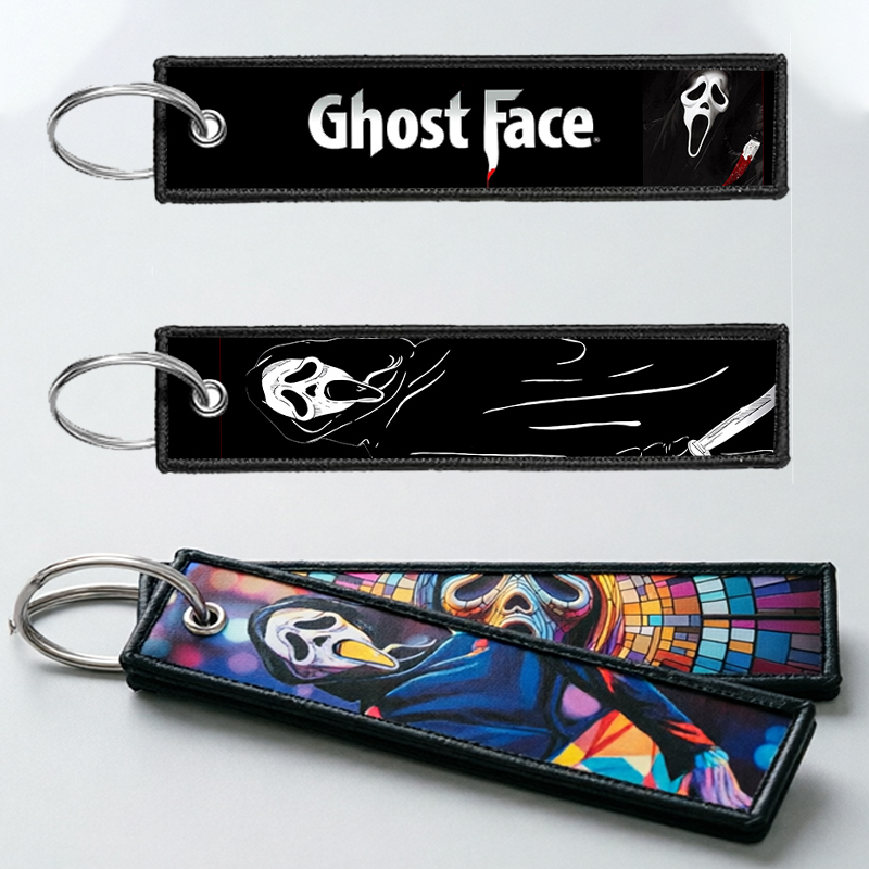 Brelok GHOST FACE dla kobiet i – Embroidery Gift Ideas recenzja i cena