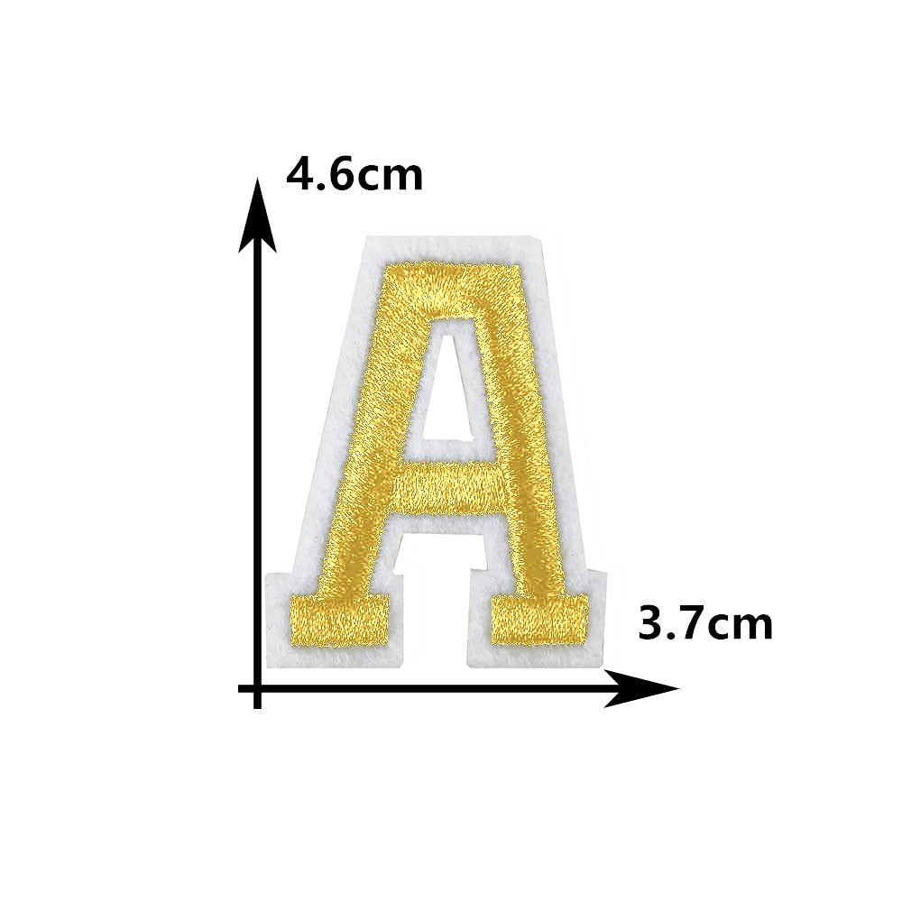 26 angielskich złotych liter K – Embroidery Letter M recenzja i cena