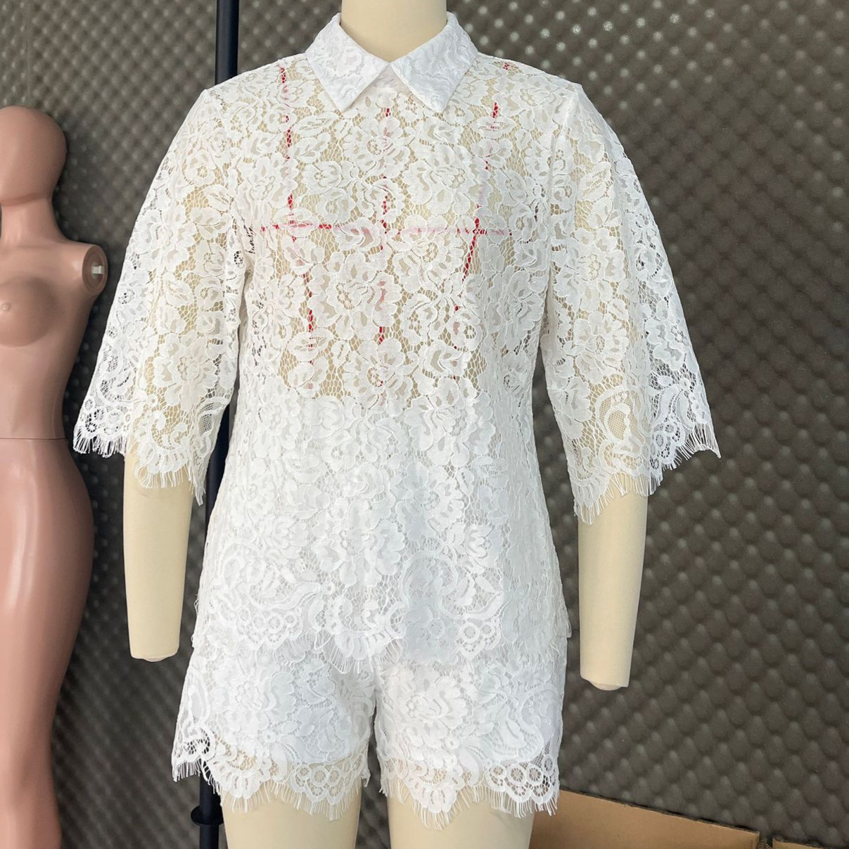 Seksowny koronkowy komplet z h – Embroidery Class recenzja i cena
