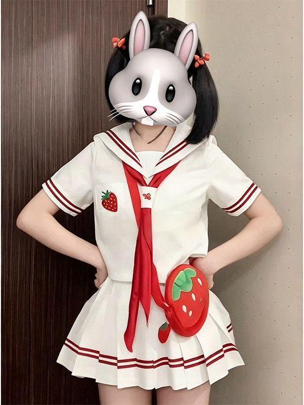 Zestaw: Anime JK Uniform 2026, – Embroidery Red recenzja i cena