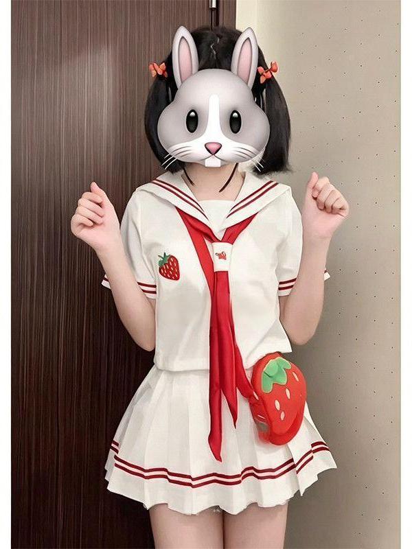 Zestaw: Anime JK Uniform 2026, – Embroidery Red recenzja i cena