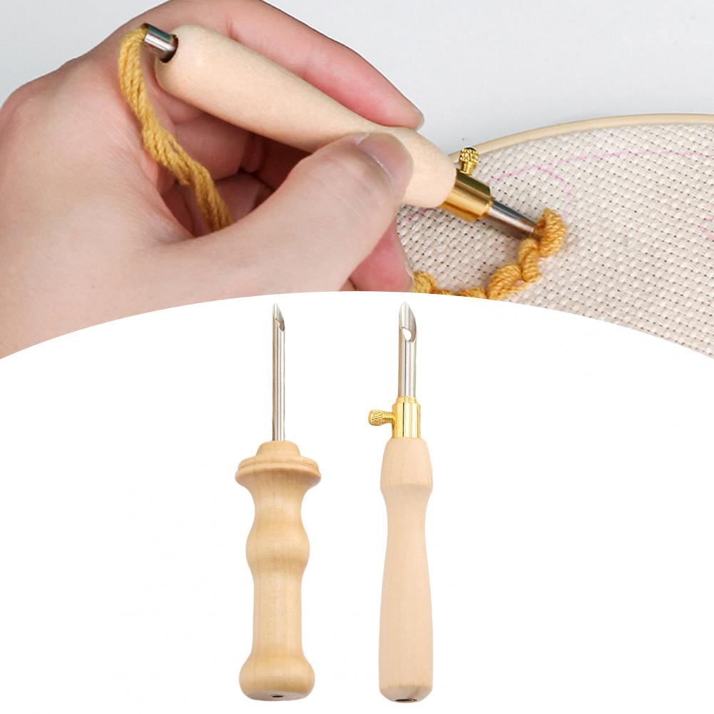 Igła do haftu drewniany uchwyt – Punch Needle Handle recenzja i cena