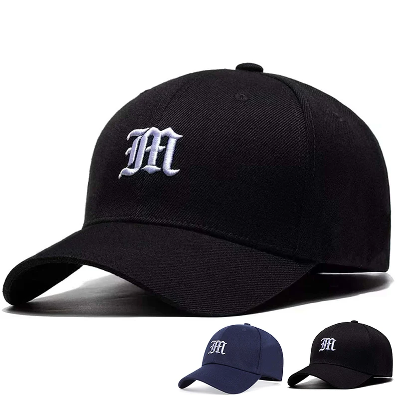 Czapki baseballowe unisex z ha – Embroidery Letter M recenzja i cena