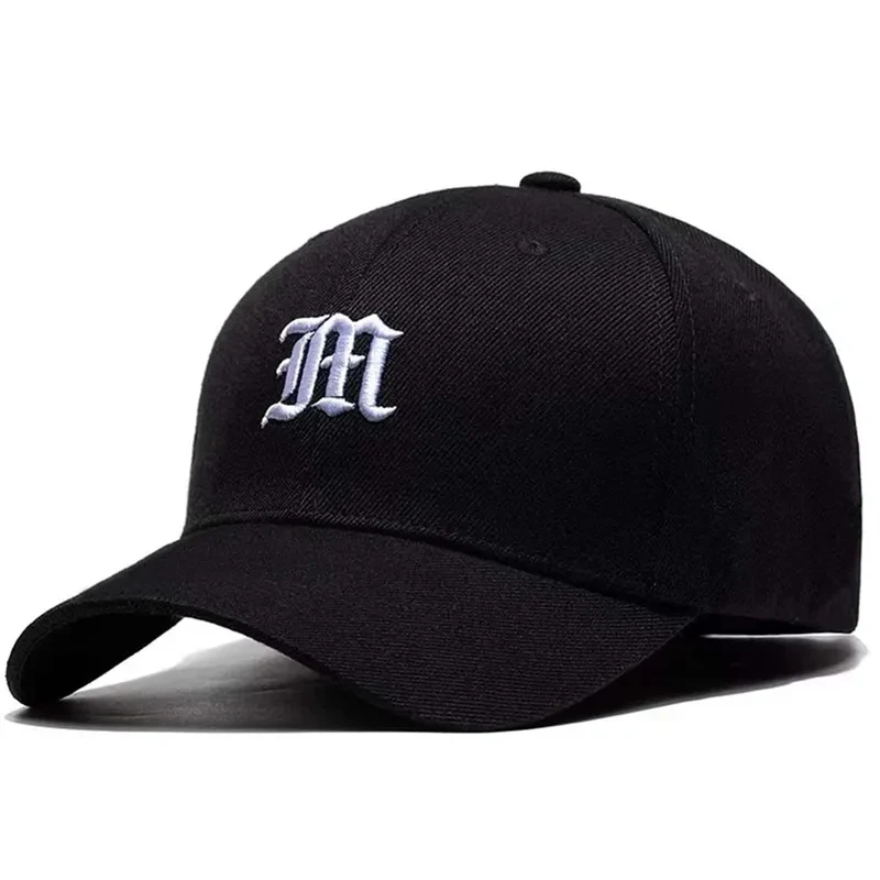 Czapki baseballowe unisex z ha – Embroidery Letter M recenzja i cena