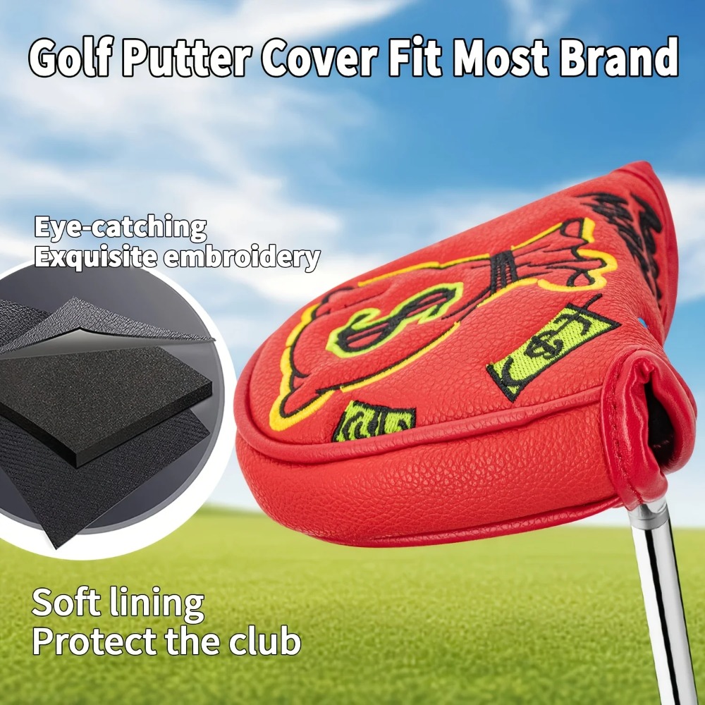 Pokrowiec na putter golfowy |  – Embroidery Red recenzja i cena