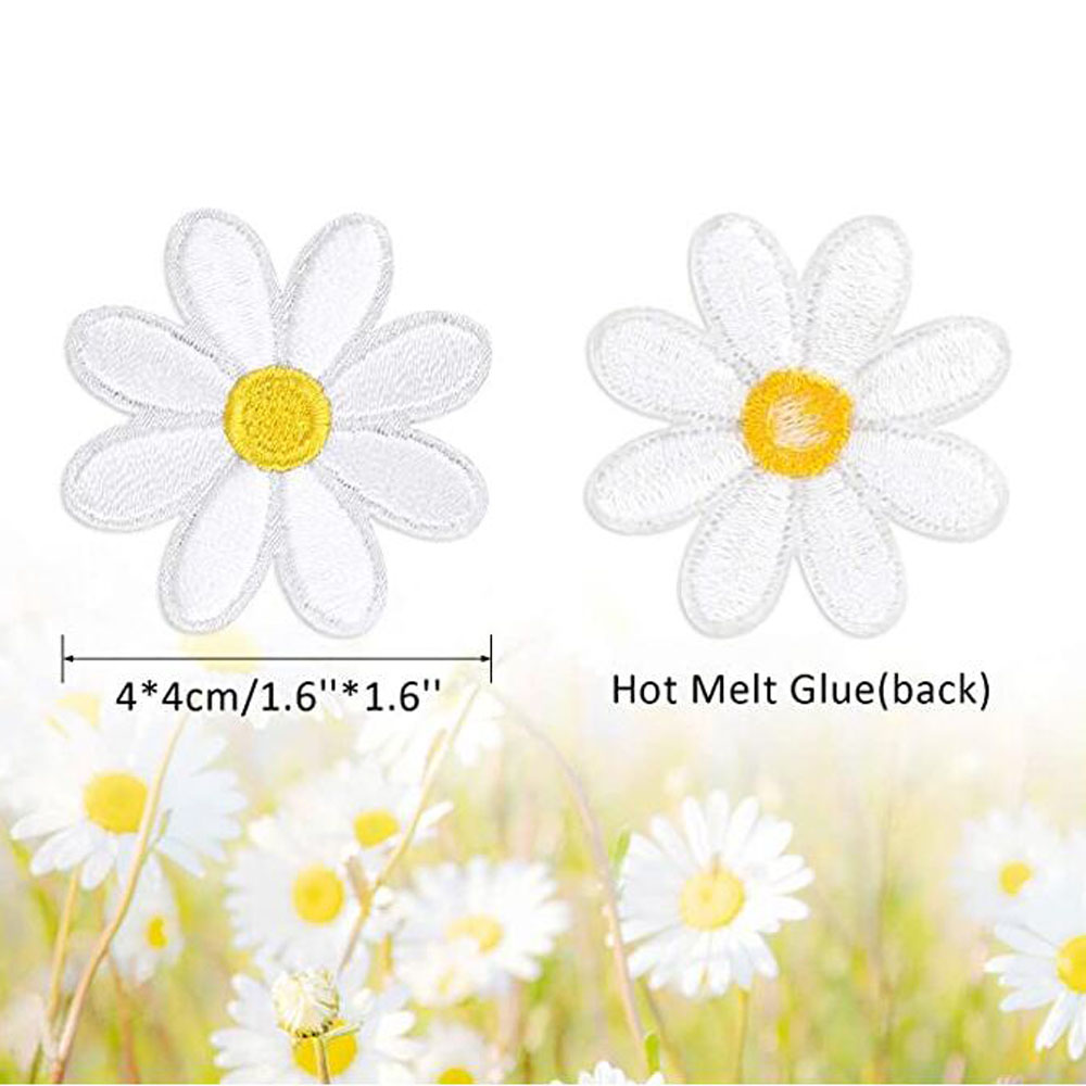 10 szt. Naszywki z kwiatami st – Embroidery Letter M recenzja i cena