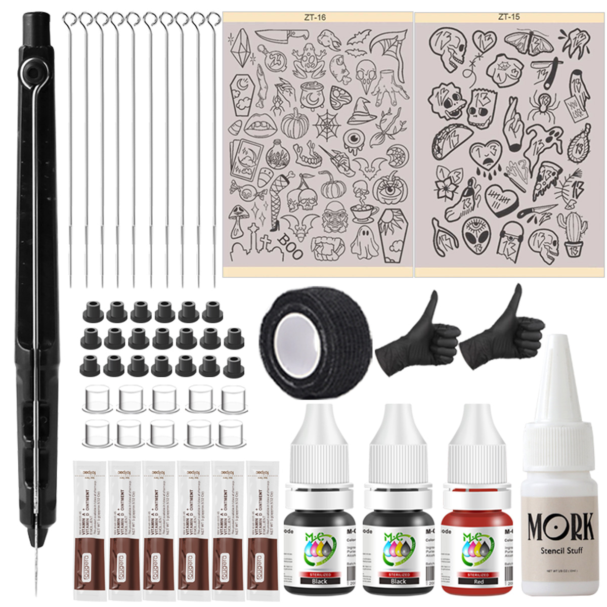Kompletny zestaw do tatuażu, p – Transfer Pen Ink recenzja i cena
