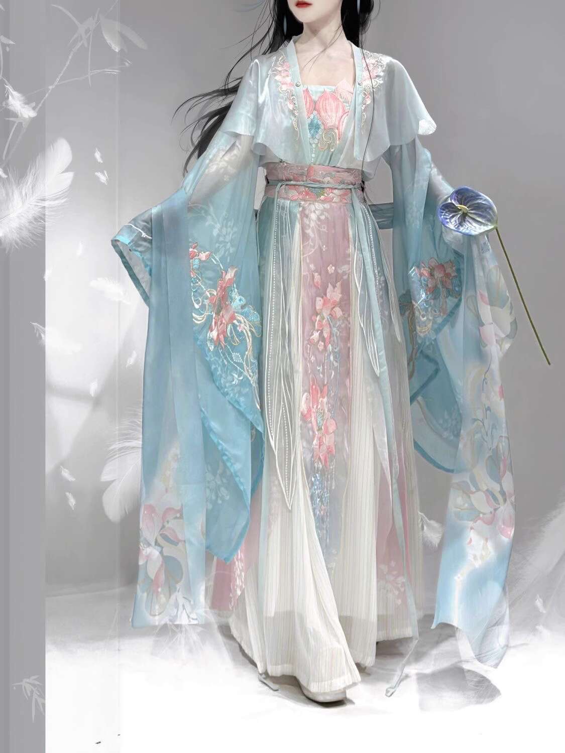 Nowy Hanfu Wei Jinfeng Ciężki  – Embroidery In The Piece recenzja i cena