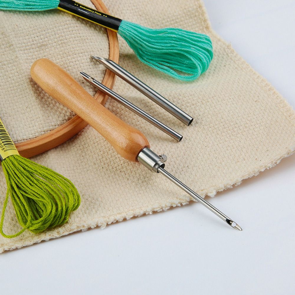 Zestaw 5 szt. igieł do haftowa – Punch Needle Handle recenzja i cena