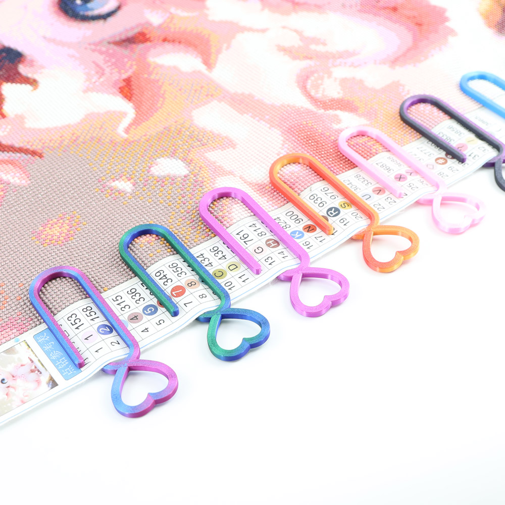 Zestaw 2 klipsów do płótna do  – Embroidery Hoop Plastic recenzja i cena