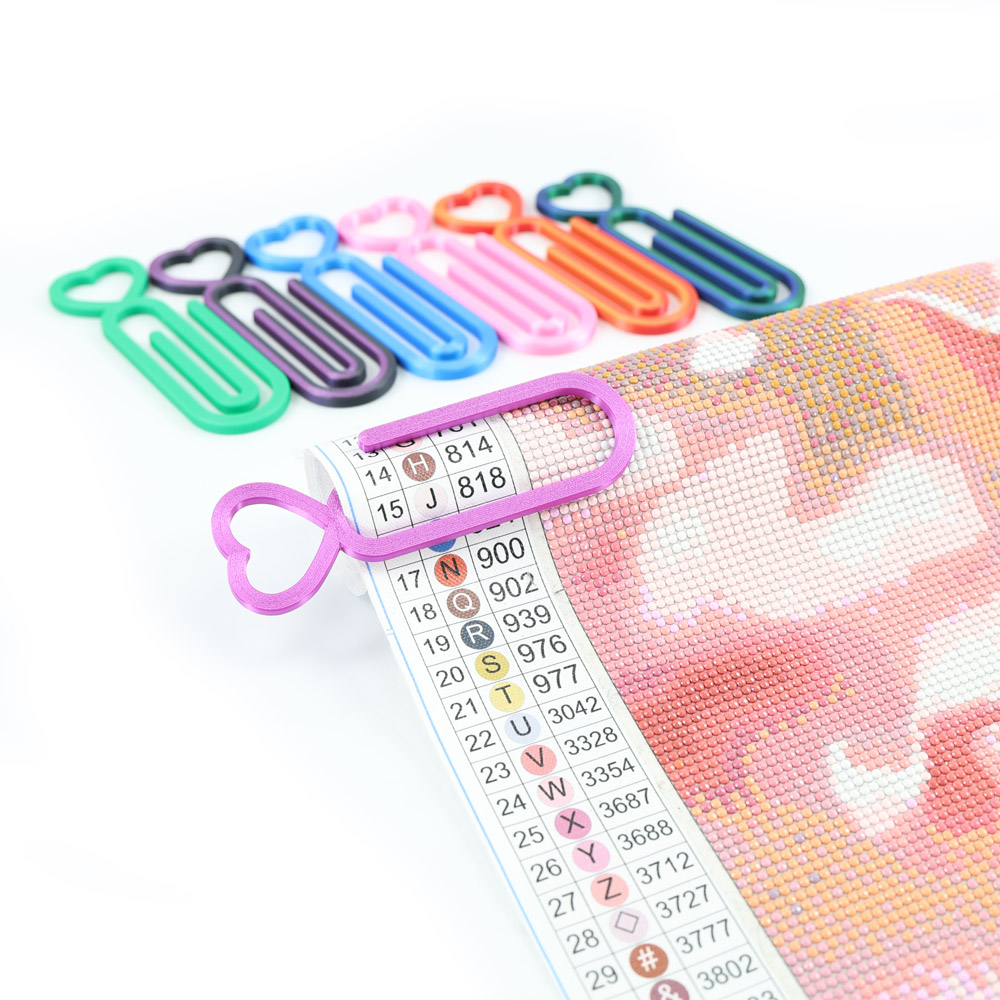 Zestaw 2 klipsów do płótna do  – Embroidery Hoop Plastic recenzja i cena