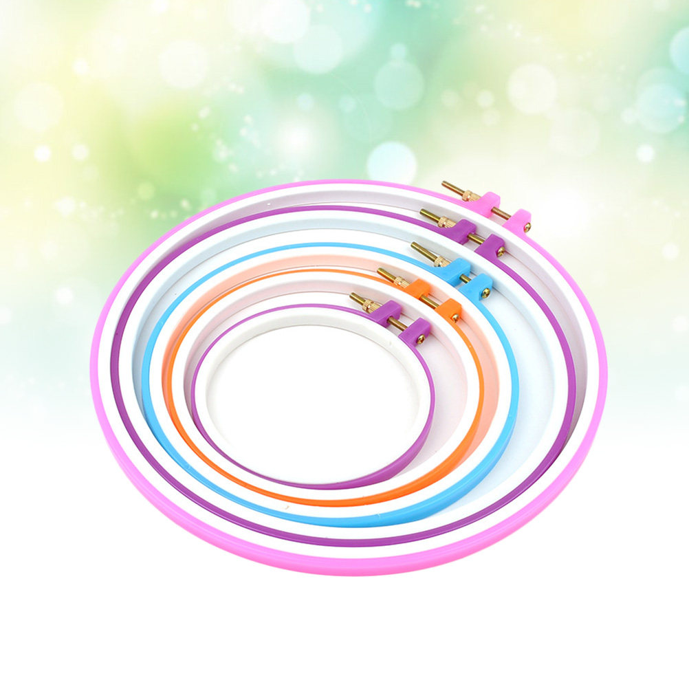 Zestaw 5 tamborków do haftu kr – Embroidery Ring Sizes recenzja i cena